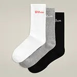 Crew Logo Sock 3 Pack