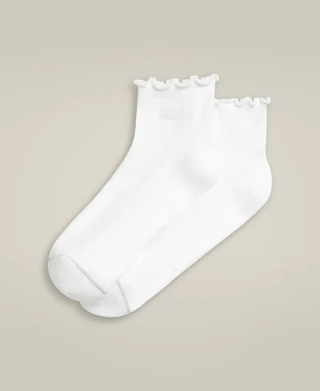Ruffle Quarter Sock