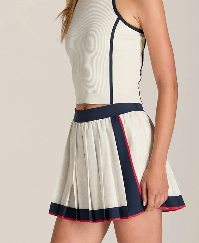 Split Pleat Skirt