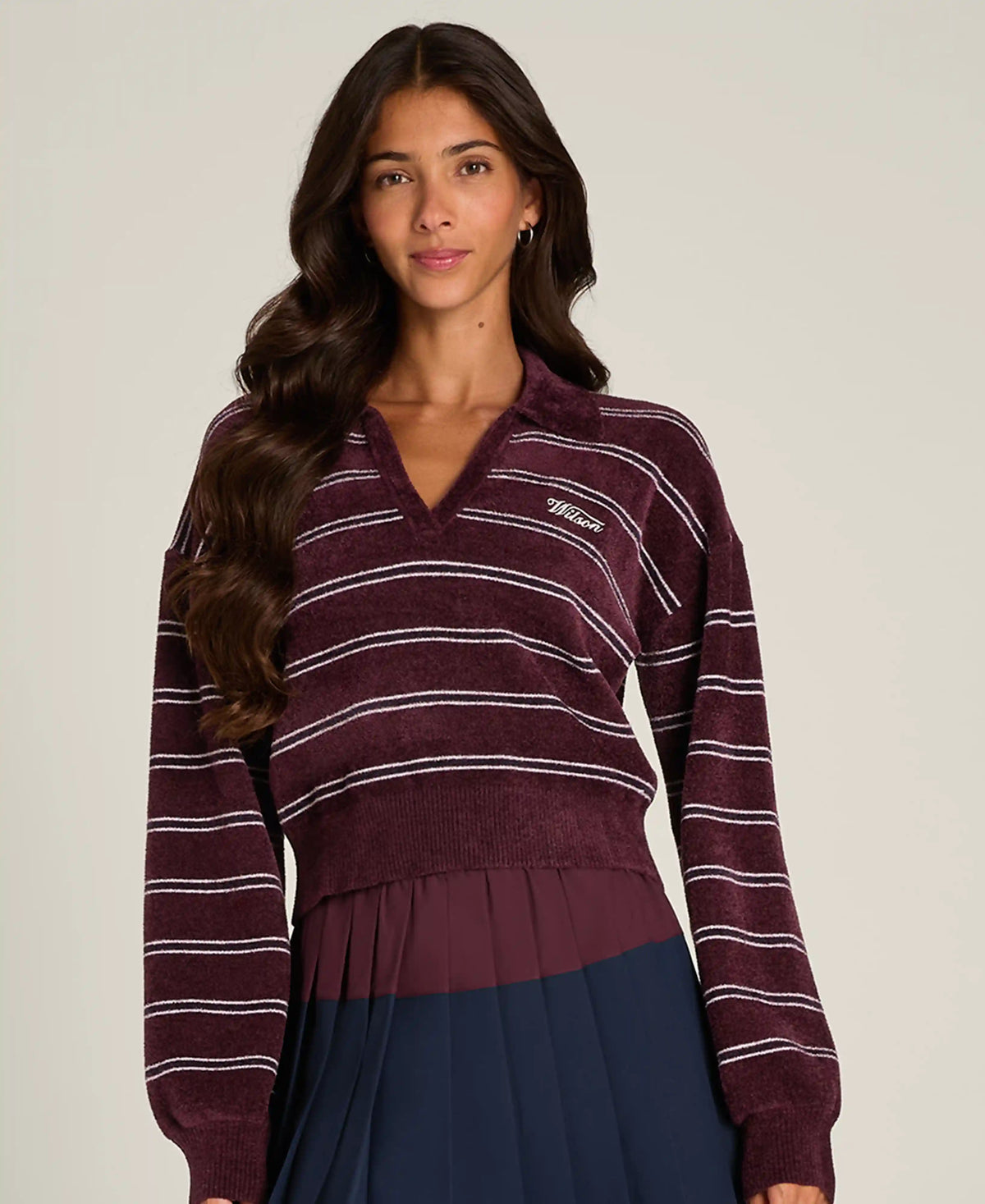 Shrunken Johnny Collar Sweater