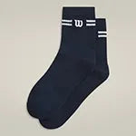 Quarter Top Logo Stripe