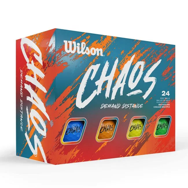 Wilson CHAOS® Golf Balls - 24 Pack