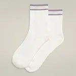 Quarter Top Stripe Socks