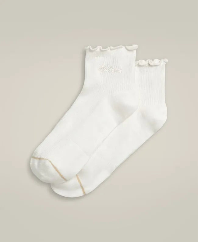 Ruffle Quarter Sock