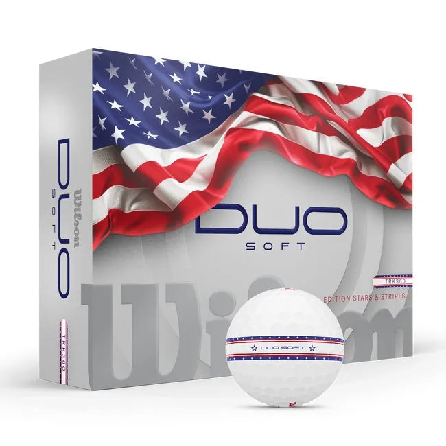 DUO Soft Stars and Stripes Golf Balls