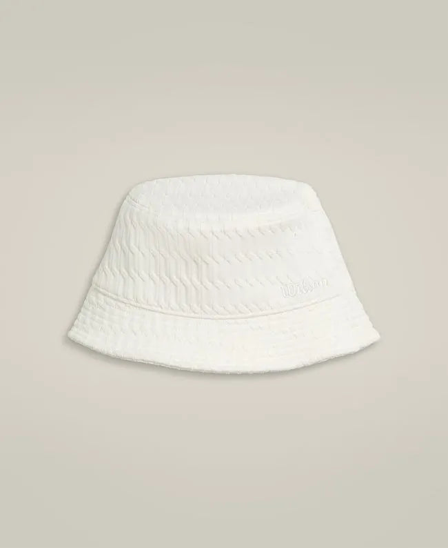 Cable-Knit Bucket Hat