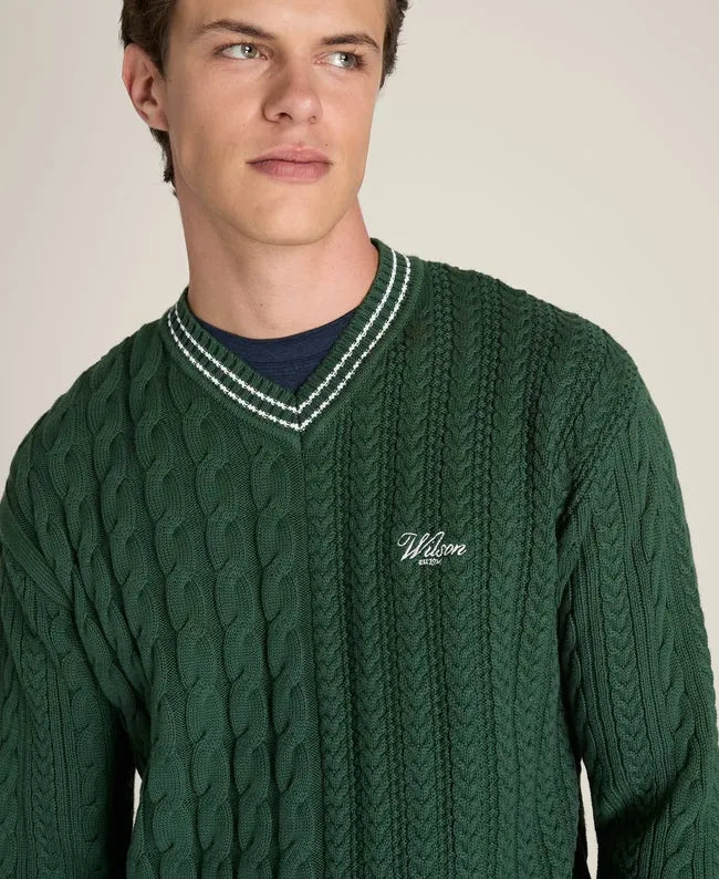 Novelty V-Neck Sweater