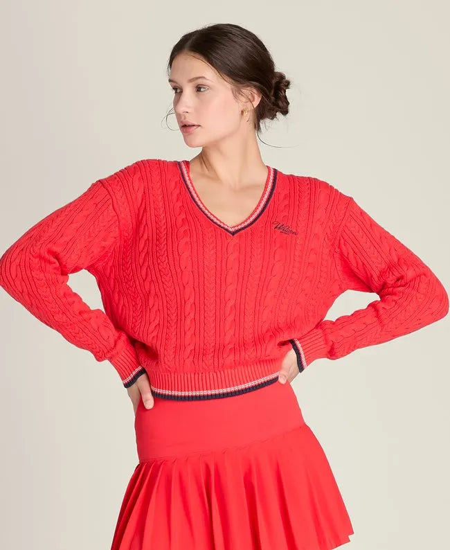 Hillcrest Cable Sweater