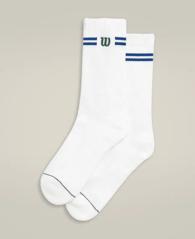 Crew Stripe Logo Sock