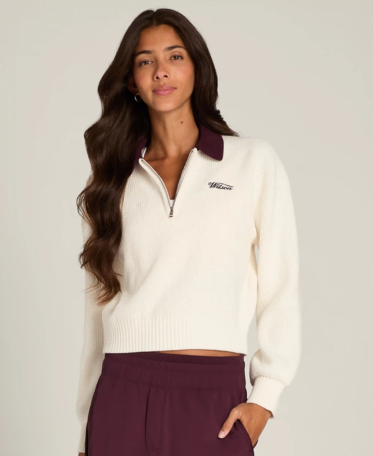 Half Zip Sweater Polo