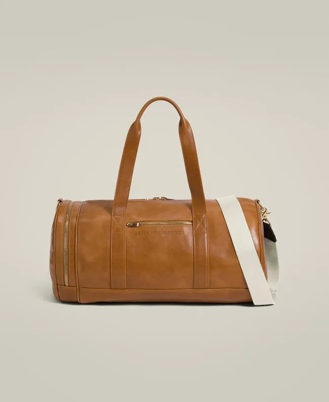 Two-a-Day Leather Duffle