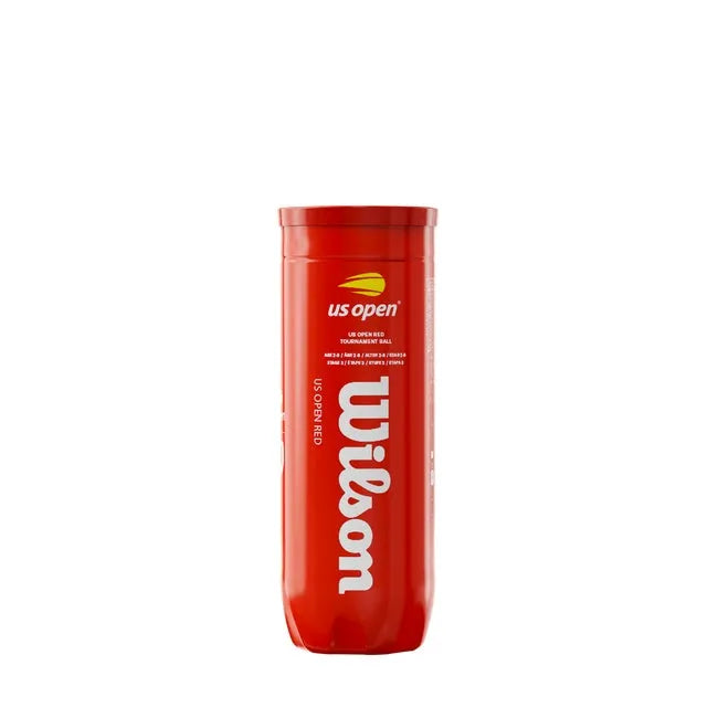 US Open Red Tournament 3 Ball Can (24 Pack)