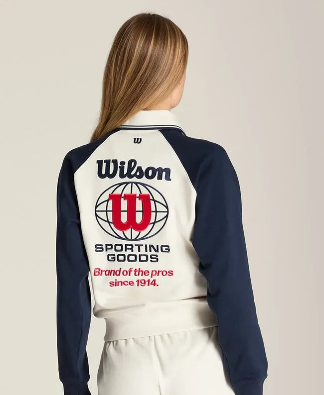 Retro Polo Sweatshirt