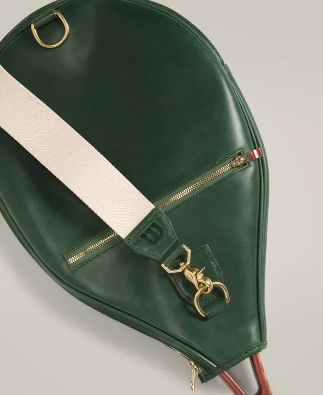 Retro Leather Racket Cover