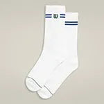 Crew Stripe Logo Sock