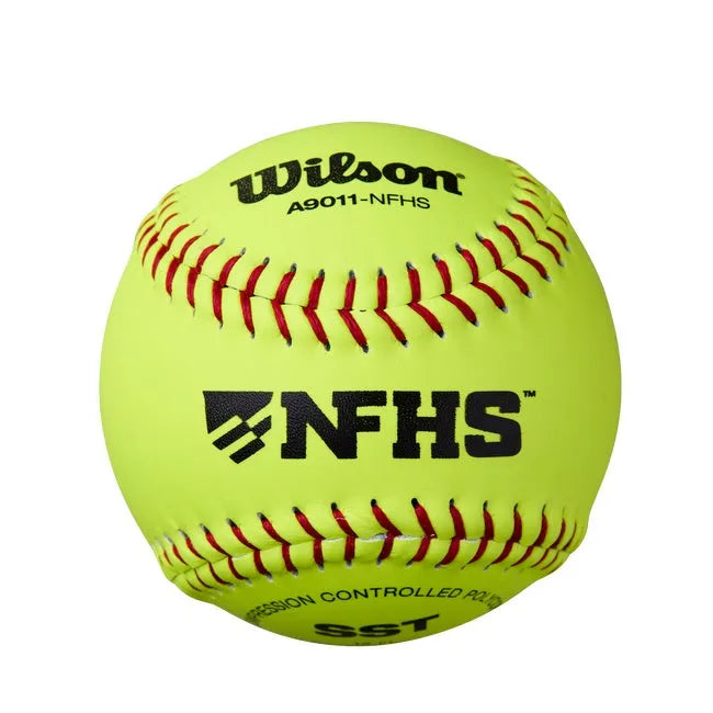 A9011 Collegiate/HS NFHS Leather Polycore Softballs