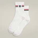 Quarter Top Logo Stripe Sock