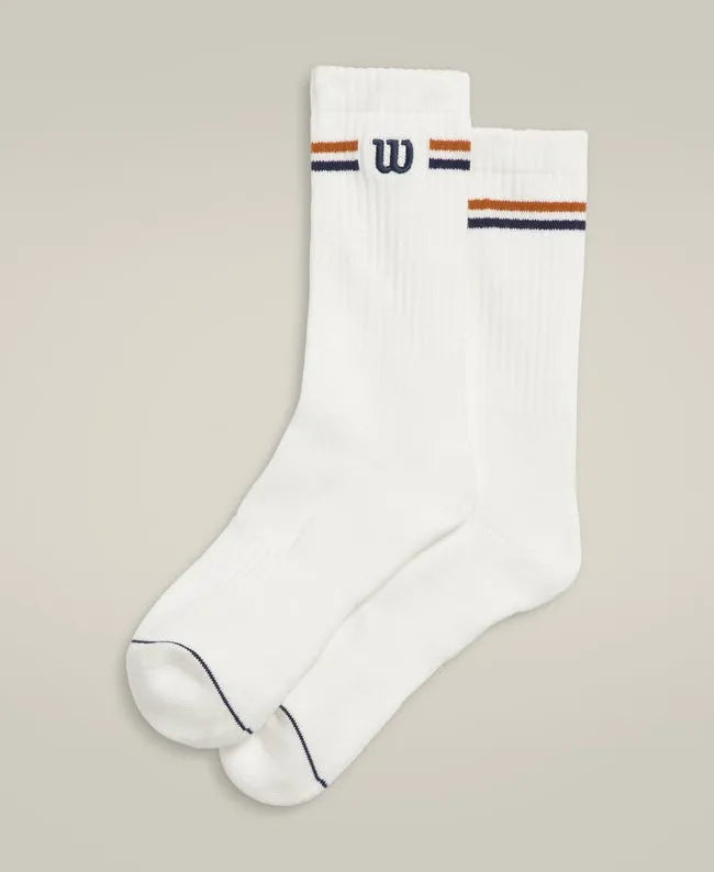 Crew Stripe Logo Sock
